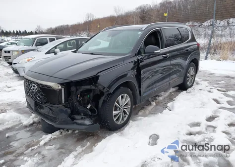 2019 Hyundai Santa Fe Limited z USA, uszkodzony, nr VIN 5NMS53AD5KH011897